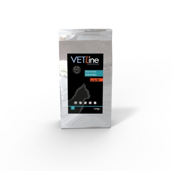 VET-Line Katze Fisch & Reis 1,5KG